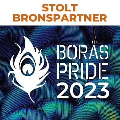 Cernera stolt bronssponsor av Borås Pride 2023