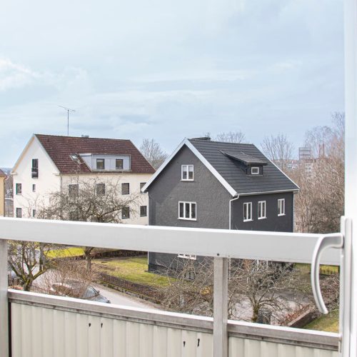 Utsikt från balkong